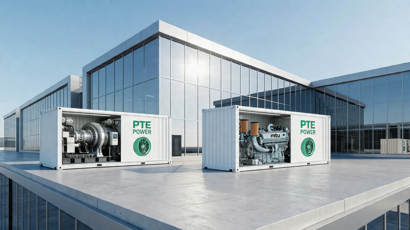 Trung tâm dữ liệu được cấp điện bởi hệ thống PTE